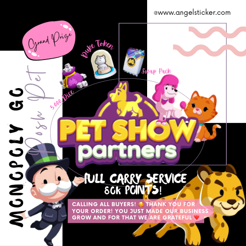 001 PET SHOW Partner’s Event return on FEB 17th (Read Description)