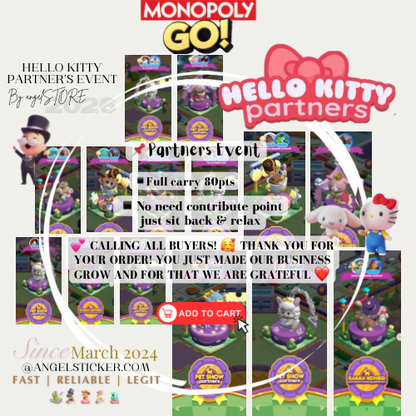 02 HELLO KITTY Partner’s Event return on MARCH 10th (Read Description)