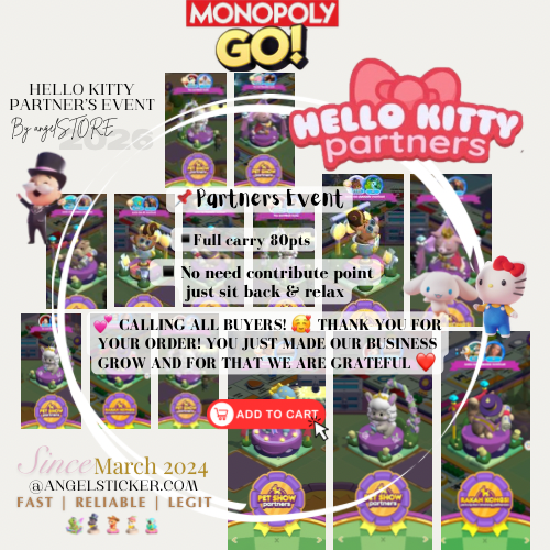 02 HELLO KITTY Partner’s Event return on MARCH 10th (Read Description)
