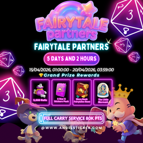 001 FAIRYTALE Partner’s Event return on APR 14TH (Read Description)