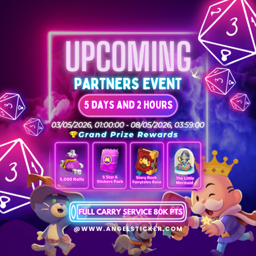 002 UPCOMING Partner’s Event return on MAY 03RD (Read Description)