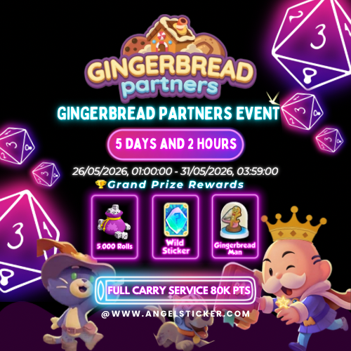 001 GINGERBREAD Partner’s Event return on MAY 26TH (Read Description)
