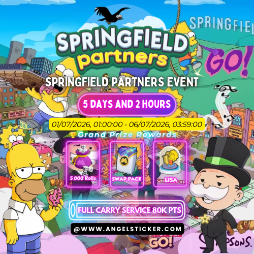 001 SPRINGFIELD Partner’s Event return on JUL 01ST (Read Description)