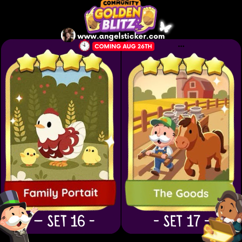 002 Golden Blitz 4⭐️ SET 16 & 17 (COMING AUG 26TH)