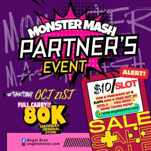 001 MONSTER MASH Partner’s Event return on OCT 21ST (Read Description)
